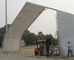 2.25M TFS Curved Tent