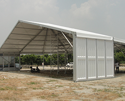 25M Clear Span Heptagon Tent 