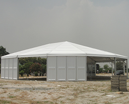 25M Clear Span Heptagon Tent 