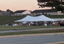 Want a 100-person tent? Here's the size you want