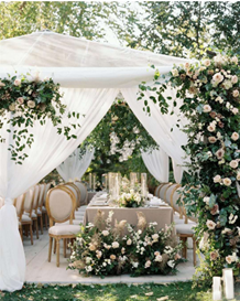 The romance of the upper and lower floors: The dream design of the 2-story wedding tent