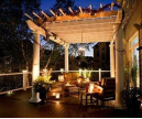 PVC pergola: Excellent water resistance and sun protection