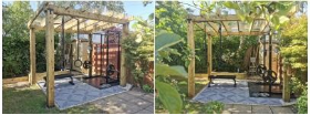 In the Era of Outdoor Leisure, the Allure of PVC Pergola