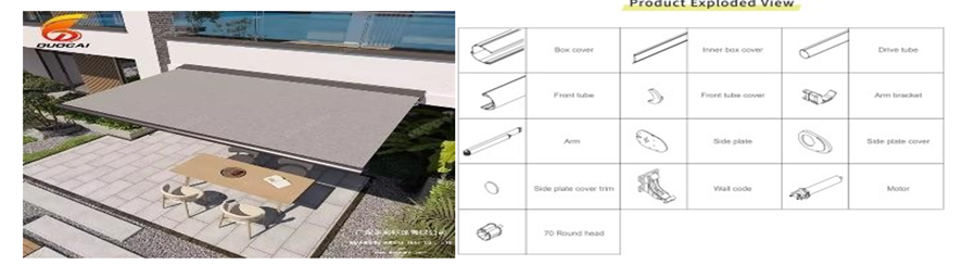 The awning frame accessories are fully analyzed, which material is the most durable