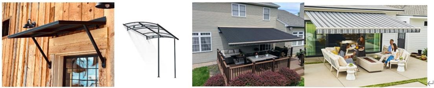 Did you choose the right accessories to install the awning