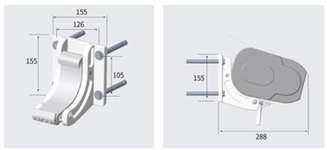 Detail the connecting accessories of the awning to ensure the skills of stable installation