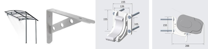  Skillfully use awning accessories to solve common sunshade problems