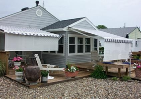 Skillfully use awning accessories to solve common sunshade problems