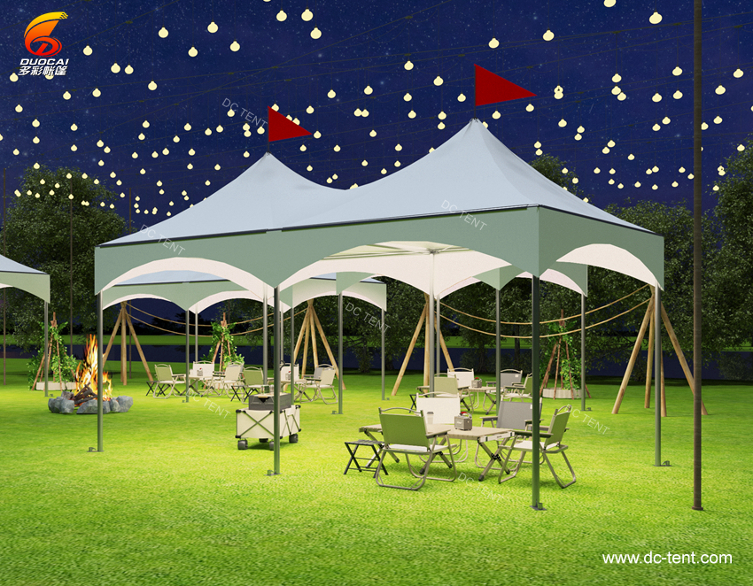 Outdoor pavilion beach tent temporary quick party peak pagoda Tent