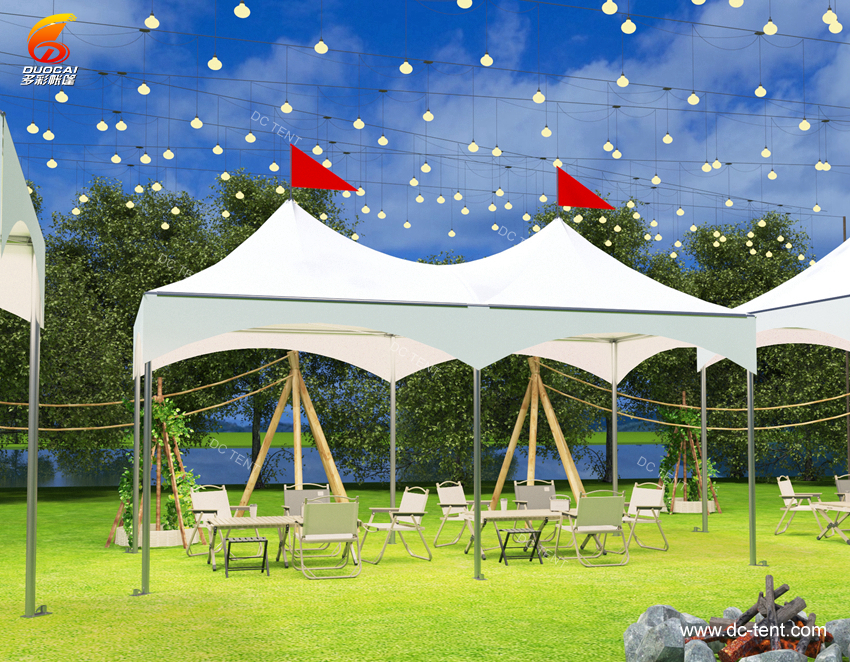 Outdoor pavilion beach tent temporary quick party peak pagoda Tent