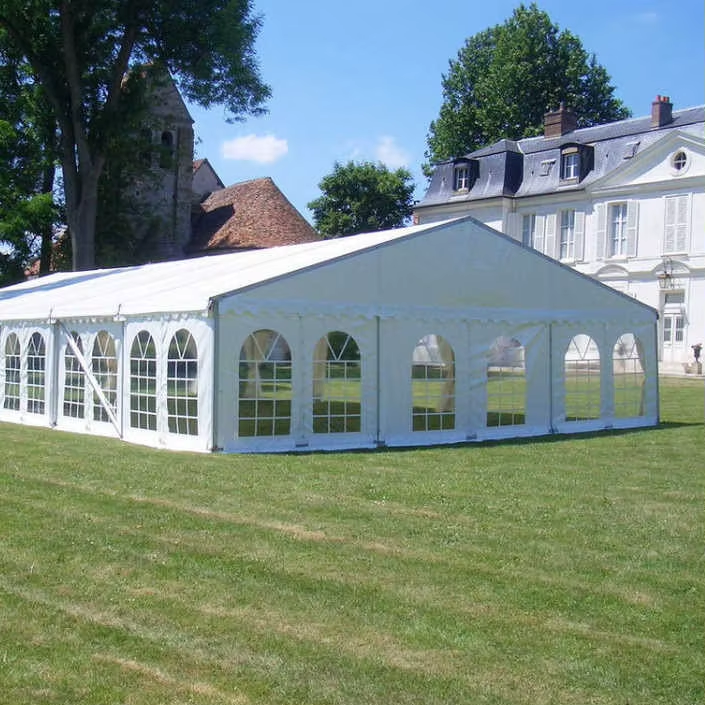  10x30 and customized size white PVC  party tent 