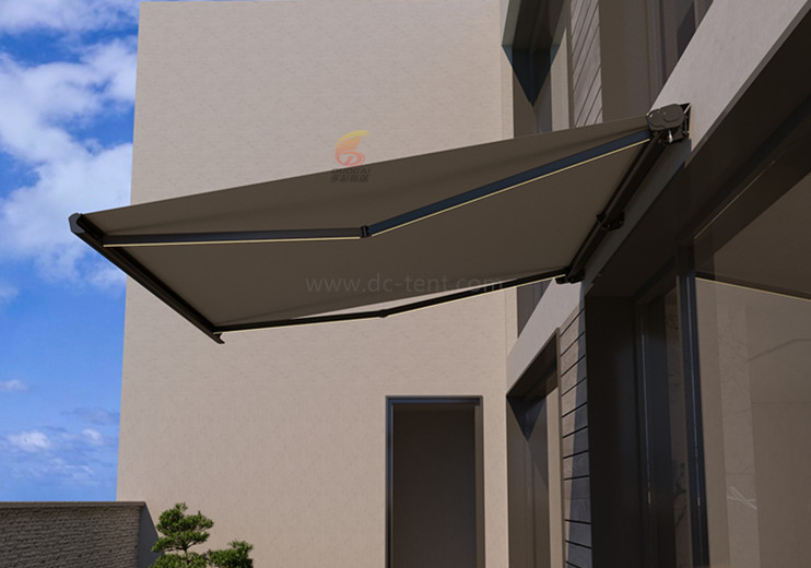 Unlock the new experience of intelligent control of heavy-duty full cassete retractable awnings